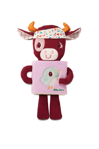 LILLIPUTIENS - Cuddle book Rosalie the cow 3m+