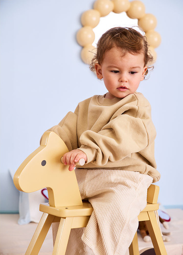 KID'S CONCEPT - rocking horse, honey yellow