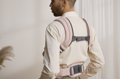 BABYBJORN - Baby Carrier Harmony, Woven, Light pink mélange