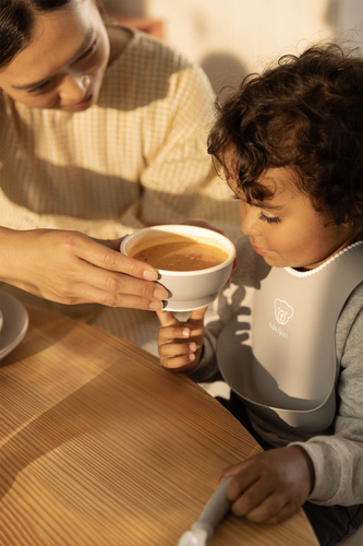 BABYBJORN - Baby Bowl, 2-pack, Light Grey