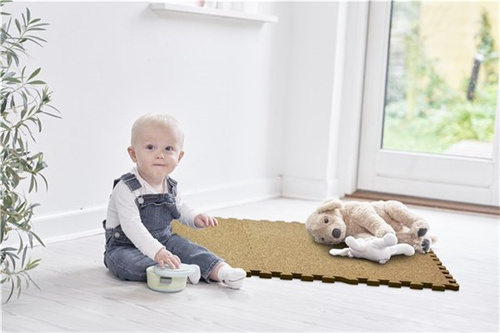 BabyDan - Soft foam play mat, cork
