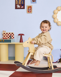 KID'S CONCEPT - rocking horse, honey yellow