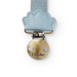 Elodie Details – pacifier clip, Sunrise Blue Scallop