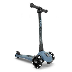 SCOOTANDRIDE - Highwaykick 3 LED - Folding scooter with light-up wheels 3+ Steel