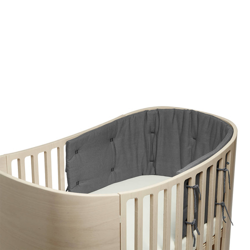 LEANDER - bumper for CLASSIC™ Baby Cot, grey