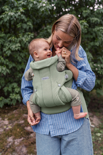 BABYBJORN - Baby Carrier HOLD, WOVEN, Light Green
