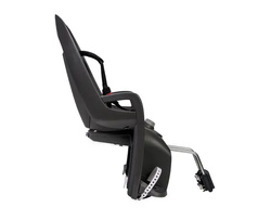 Hamax - Caress w/lockable bracket (frame mounted) -  Dark Grey/red