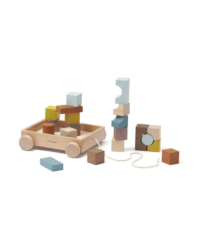Kid's Concept - Wagon with blocks Noe