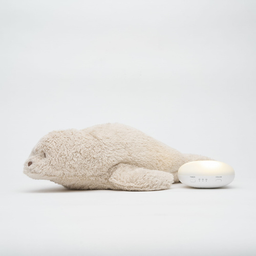MOONIE 2.0 - organic humming seal with lamp, sand