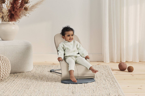 BABYBJÖRN - Bouncer Balance Soft Woven- Khaki / Beige