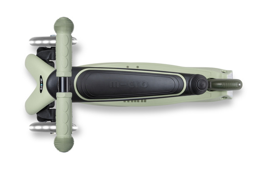 MICRO - Mini2Grow Deluxe LED scooter with handlebar, olive sage