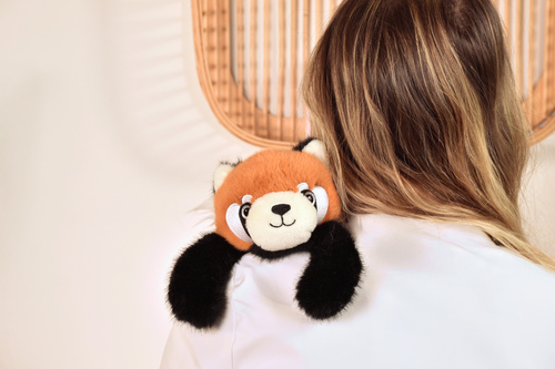 DOUDOU - magnetic plush Podcoll Red Fox, Histoire d'Ours, 30 cm, ginger