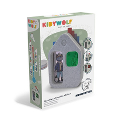 Kidywolf – educational weather station Kidyweather, white