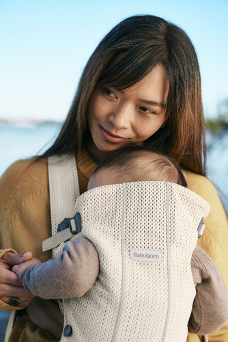 BABYBJÖRN - Baby Carrier BABYBJÖRN Mini 3D Mesh, cream