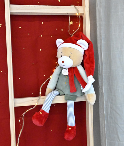 DOUDOU - Christmas pixy plush, Doudou et Compagnie, 40 cm, Farceur Cotillon