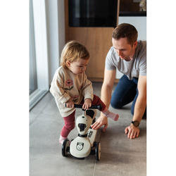 SCOOTANDRIDE - Highwaykick 1 Push and Go 2in1 Ride-on and Scooter with Handle for 1-5 Years, Miffy Ash