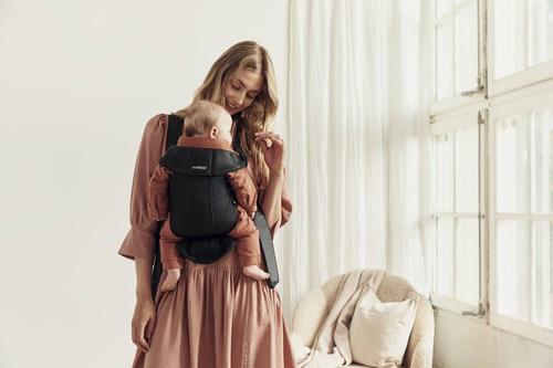 BABYBJÖRN - Baby Carrier MINI 3D Mesh, Black