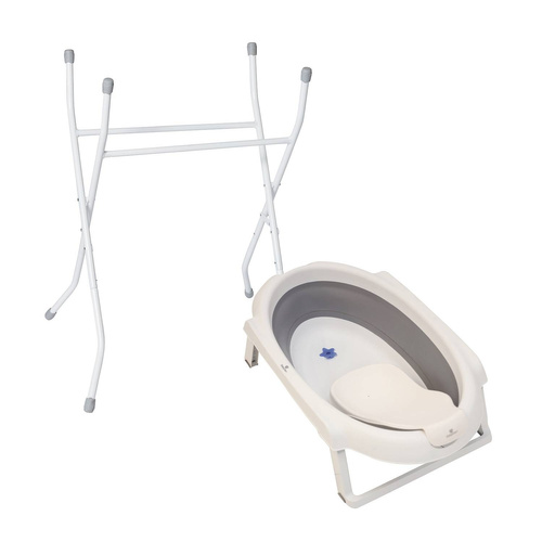 Baby Dan - SafeSplash Bath Set by BabyDan (Foldable Bath tub, Stand etc.)