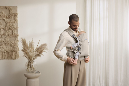 BABYBJORN - Baby Carrier Harmony, Woven, Light Beige mélange