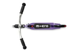 MICRO - two-wheeled scooter for children Cruiser LED, purple