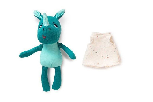 LILLIPUTIENS - Mini - cuddly rhino family with a folding mat Rhino Marius 2 years +