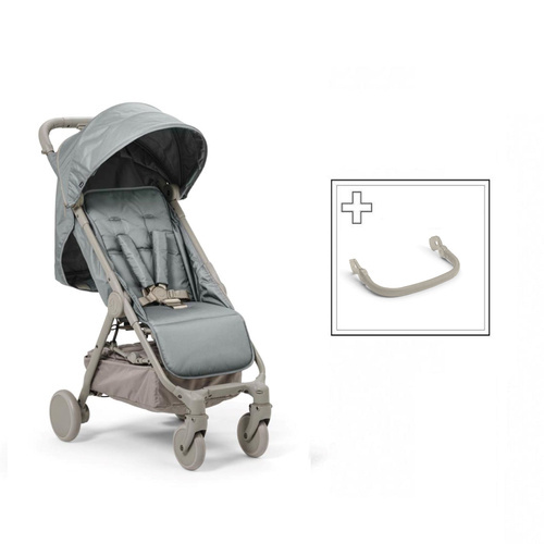 Elodie Details - MONDO stroller - Pebble Green + Bumper bar - SET
