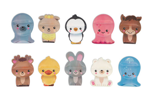 Janod - Mix and match bath puzzle Animals 2+