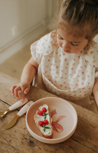 Elodie Details - Baby Bib, petit river rose