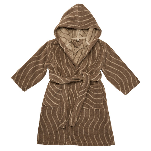 LEANDER - bathrobe, mocca