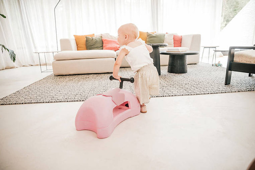 SCOOTANDRIDE - My First Ewolucyjny jeździk pchacz 3w1 6 m+ Rose