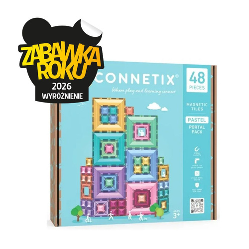 Connetix - Portal Pack, Pastel - 48 pieces