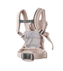 BABYBJORN - Baby Carrier Harmony, Woven, Light pink mélange