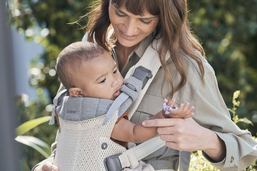 BABYBJORN - Baby Carrier Harmony 3D Mesh, Cream