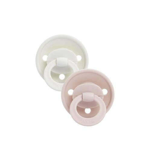 Elodie Details - Binkie Bundle Newborn Silicone - 0-6 months - Powder Pink - 2 pieces