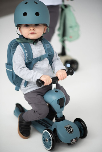 SCOOTANDRIDE - Highwaykick 2in1 Ride and scooter 1-5 years Blueberry