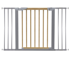 Baby Dan - Avantgarde Safety Gate, Beechwood + 6 extensions