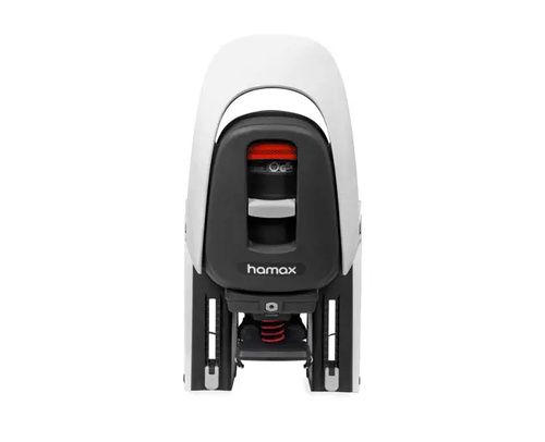 Hamax - Caress w/carrier adapter (rack mounted) - White/mint