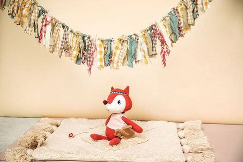 LILLIPUTIENS - A cuddly toy with a music box, Alice the Fox 0 m + ECO