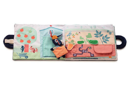 LILLIPUTIENS - Ignace at the farm - Activity book 18m+