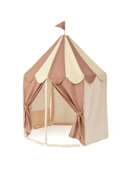 KID'S CONCEPT - pavillion tent stripe dusty brown