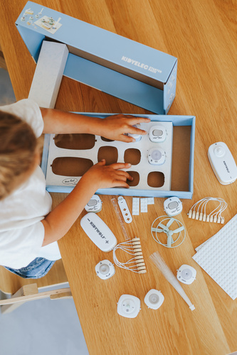 Kidywolf - KIDYELEC-STARTER - little electrician's starter kit, 11 pieces