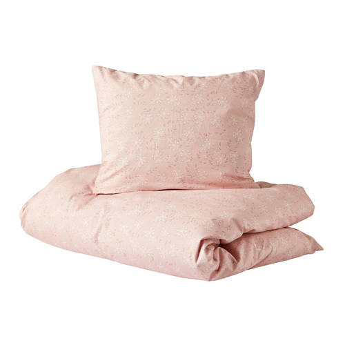LEANDER - junior bedding, 100x135 cm, forrest, dusty rose