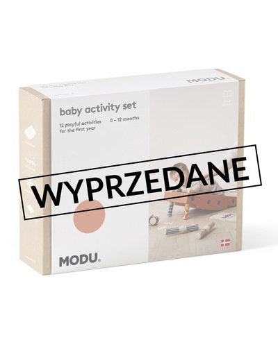 MODU - Baby Activity Set - Burnt Orange / Dusty Green