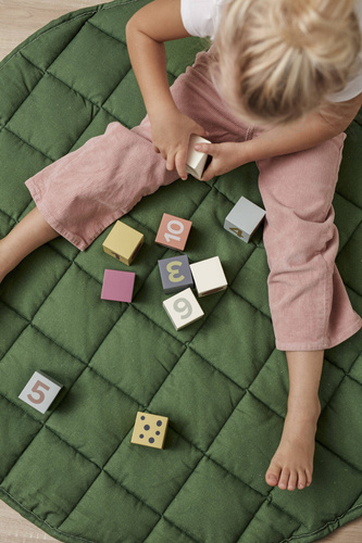 Kid's Concept - Cubes wood 10 pcs EDVIN