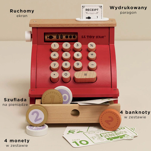 Le Toy Van – Wooden Cash Register