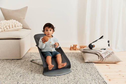 BABYBJÖRN - Bouncer Bliss MESH - Anthracite