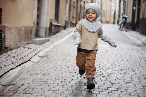 Elodie Details - Wool Beanies Sunrise Blue 2-3 years