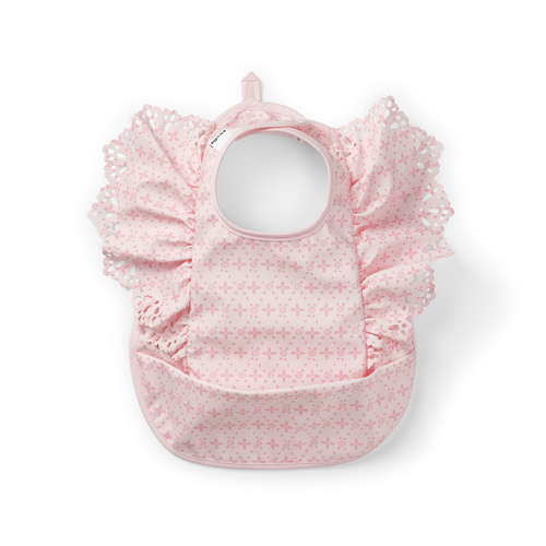 Elodie Details - Baby Bib - Embroidery Anglaise Pink