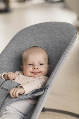 BABYBJÖRN - Bouncer Bliss - Light grey, 3D Jersey