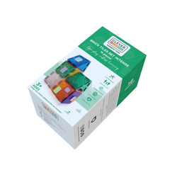 Cleverclixx - Brick Tiles Pack Intense - 16 pieces